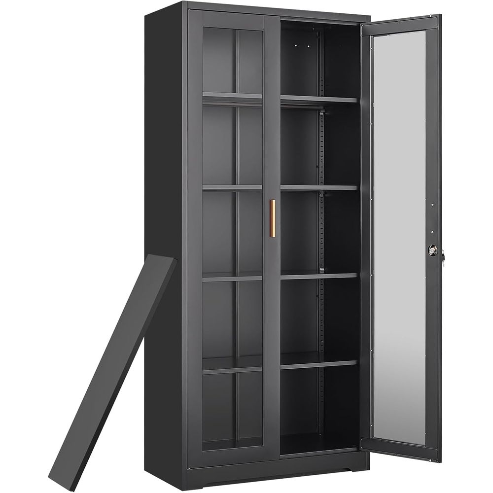 Storage - Witryna na kolekcje ze szklanymi drzwiami,