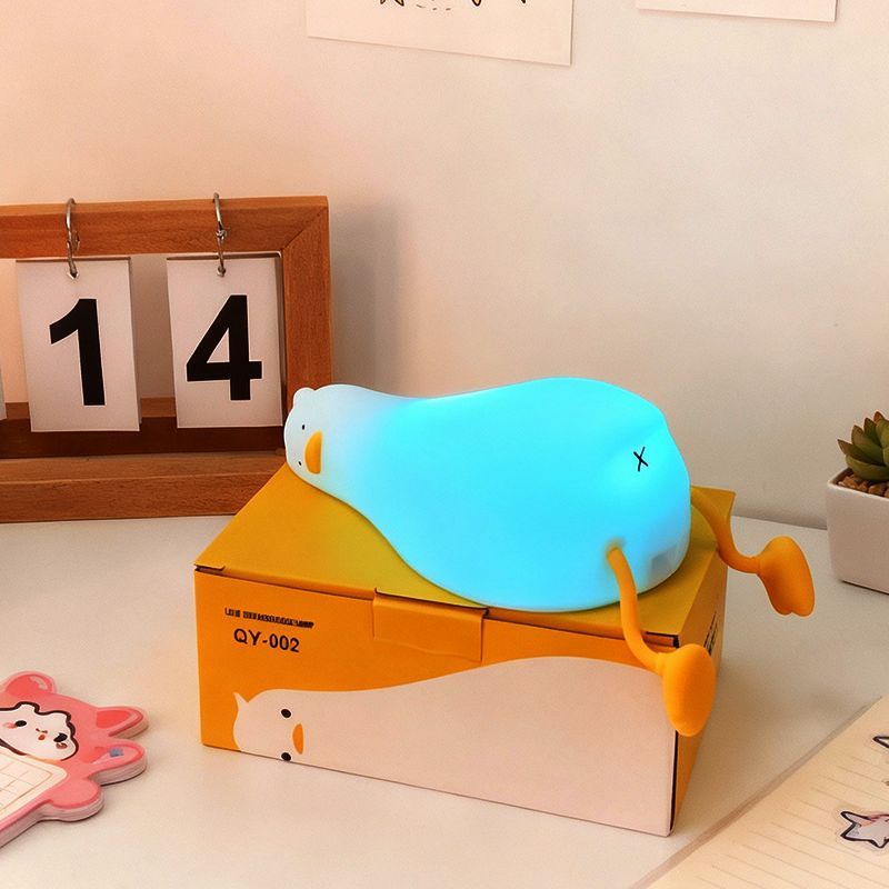Floating Nightstand With Led Light - Lampka nocna LED dla dzieci, ładowalna,