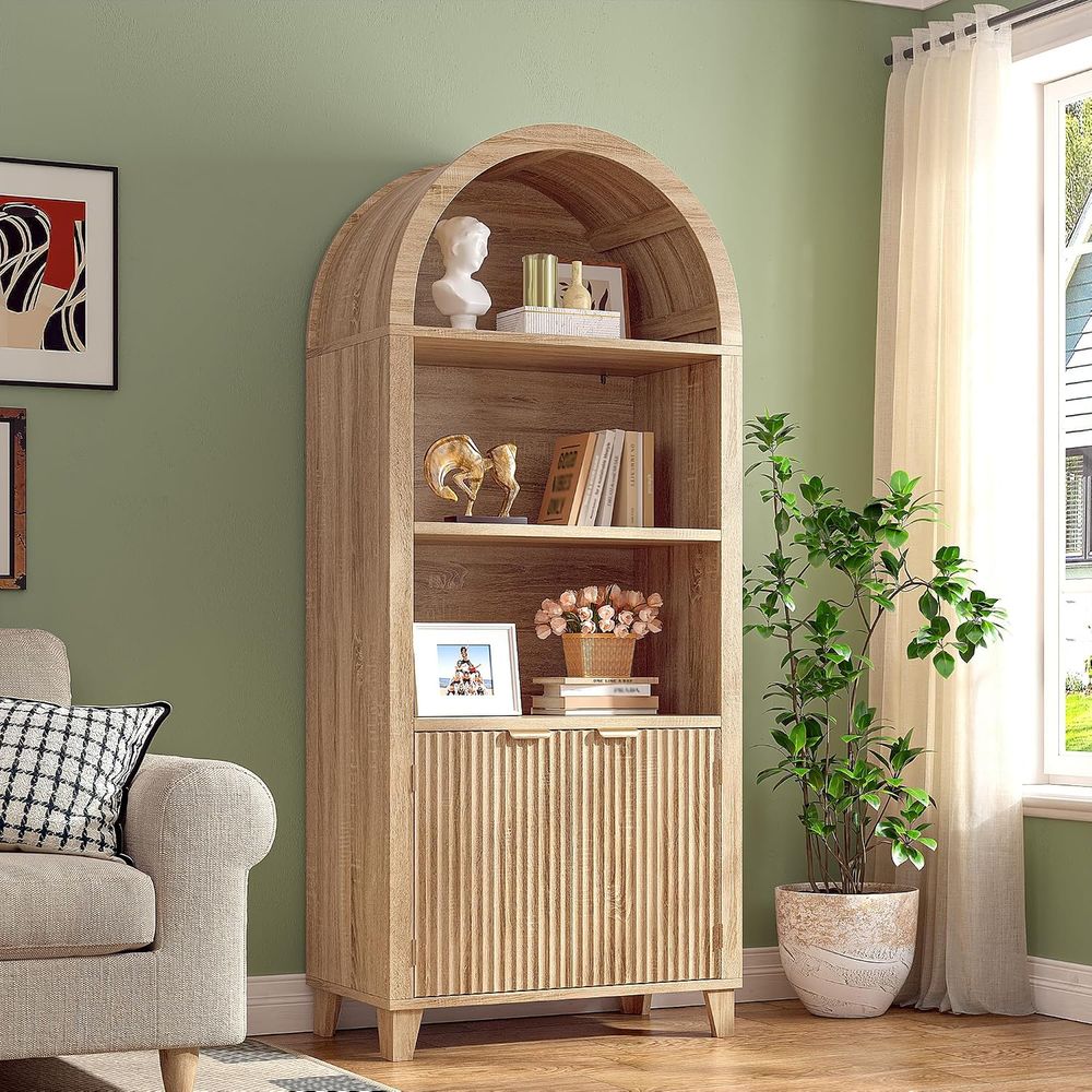 Storage - Szafka łukowa, 5-poziomowe półki do przechowywania,