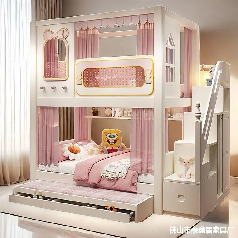 Solidne, wysokie i niskie łóżk – Bunk Bed With Stairs And Slide recenzja i cena