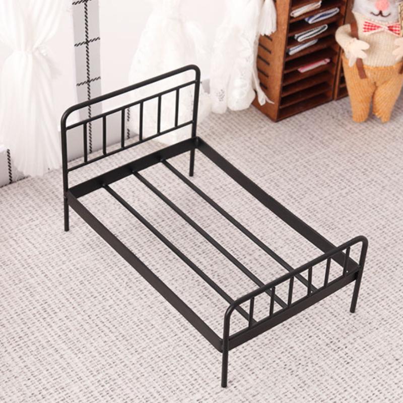1 szt. 1:12 Miniaturowe łóżko  – Bedroom Furniture recenzja i cena