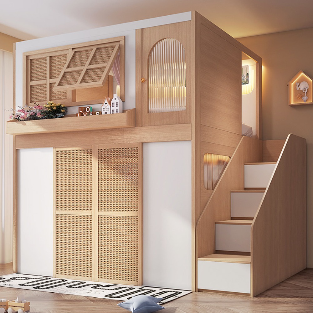 Łóżko piętrowe z oddzielnymi p – Bunk Bed With Stairs And Slide recenzja i cena