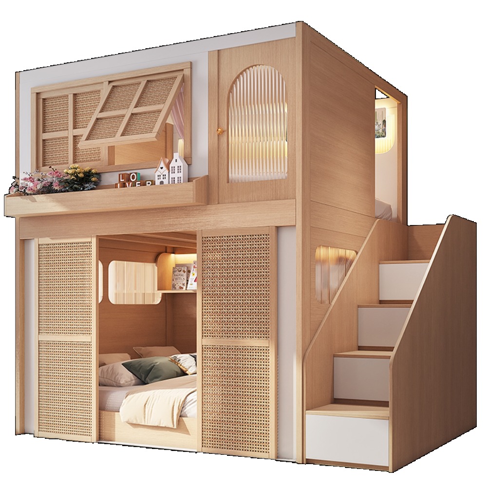 Łóżko piętrowe z oddzielnymi p – Bunk Bed With Stairs And Slide recenzja i cena