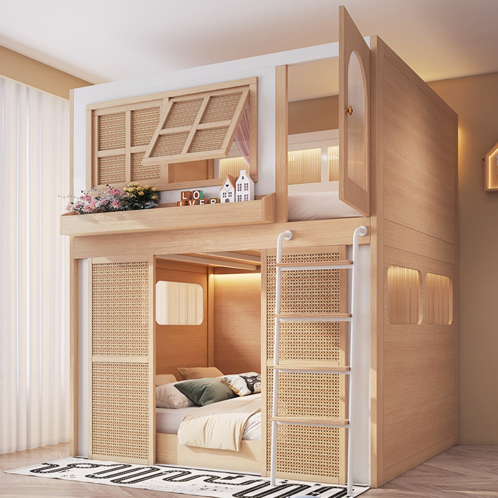 Łóżko piętrowe z oddzielnymi p – Bunk Bed With Stairs And Slide recenzja i cena