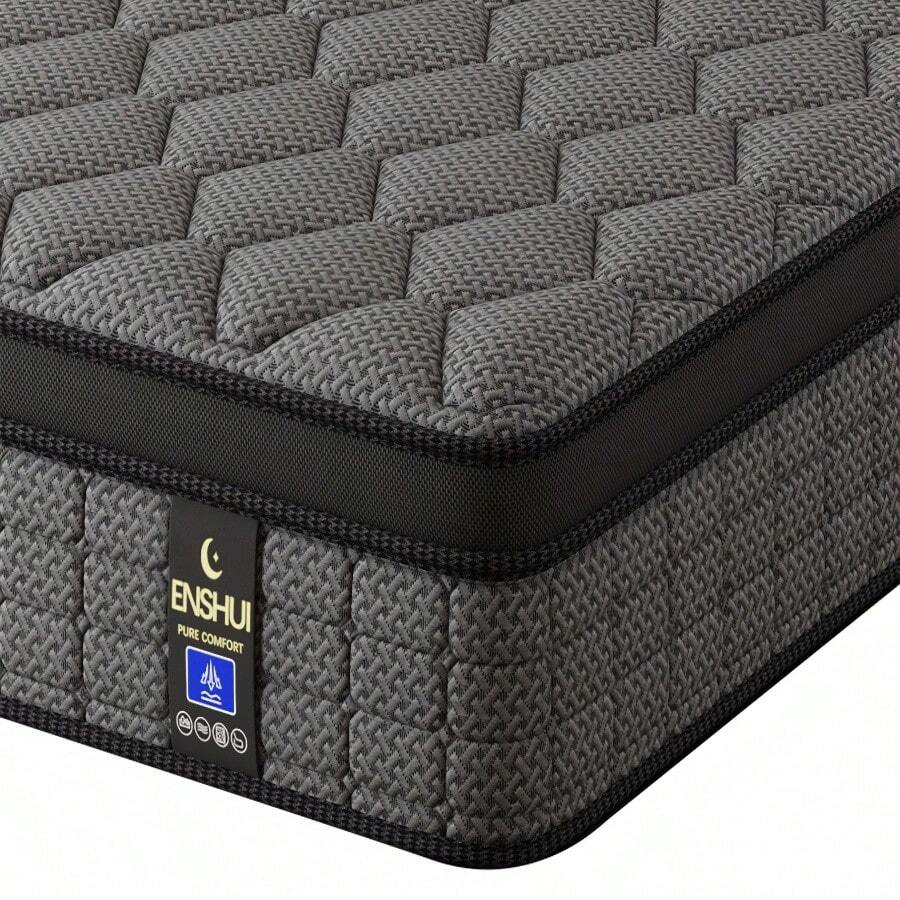 Materac hybrydowy o grubości 1 – Memory Foam Mattress In A Box Queen recenzja i cena