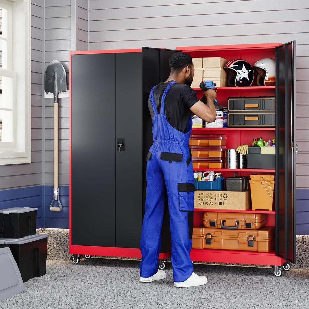 Metalowa szafka garażowa z zam – Storage recenzja i cena