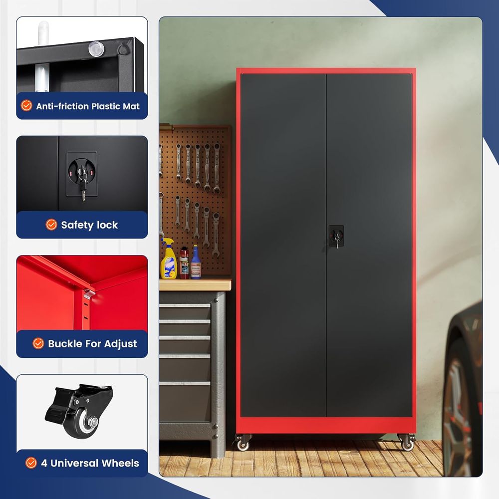 Metalowa szafka garażowa z zam – Storage recenzja i cena